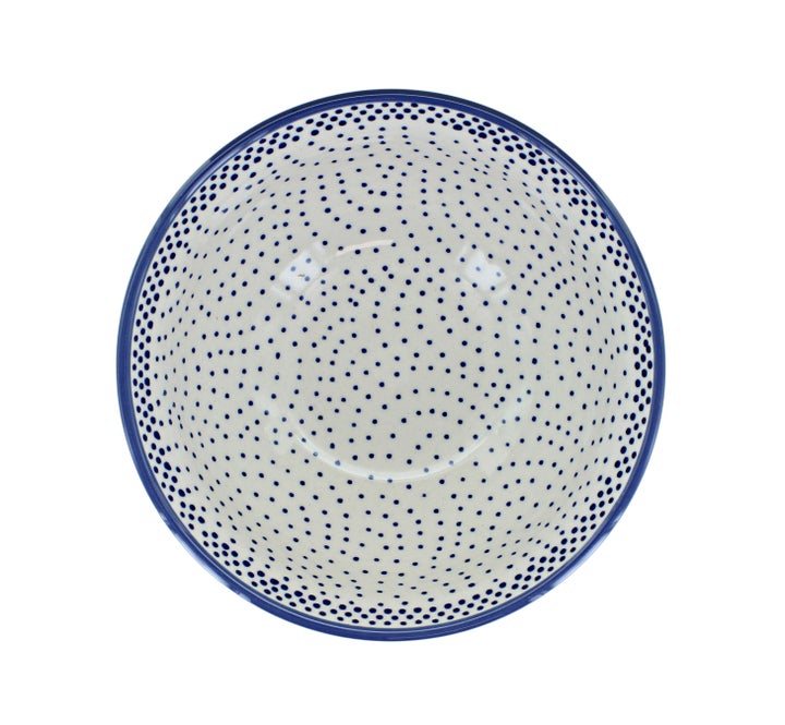Manufaktura Small Dots Dining Plates & Bowls — Polish Pottery