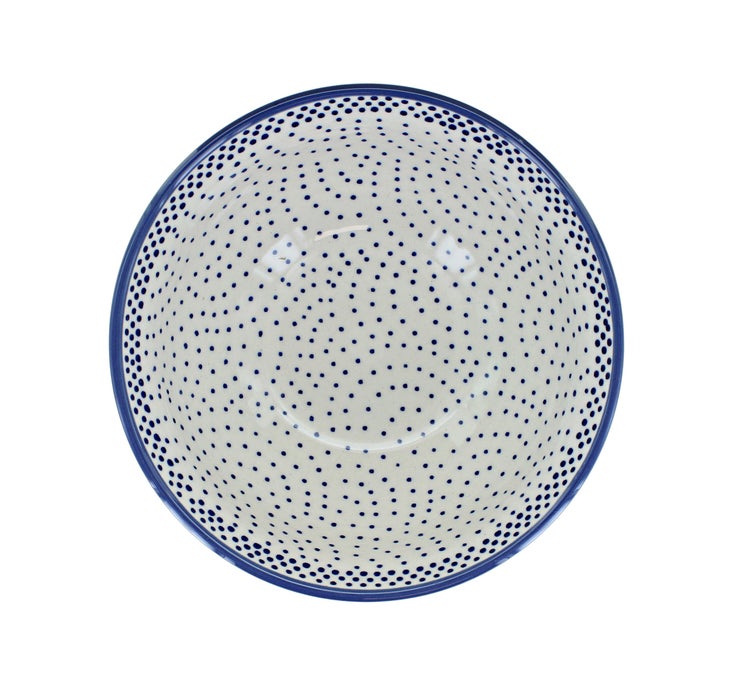 Detail image of Manufaktura Small Dots Dining Plates & Bowls — Polish Pottery