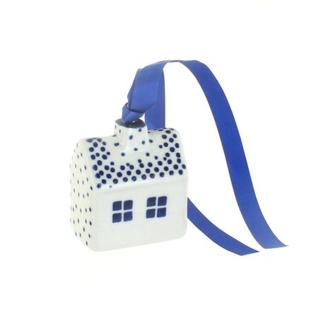 Manufaktura Small Dots Christmas Ornament — Polish Pottery