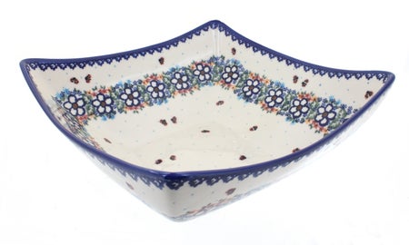 Vena Scarlett Large Serving Piece — Polish Pottery