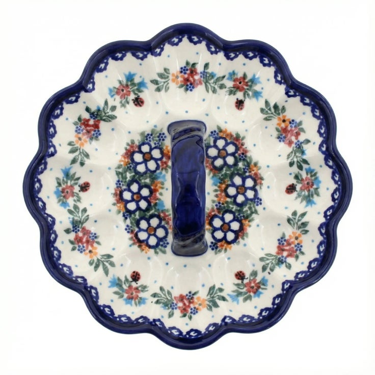 Detail image of Vena Scarlett Dining Accessories — Polish Pottery
