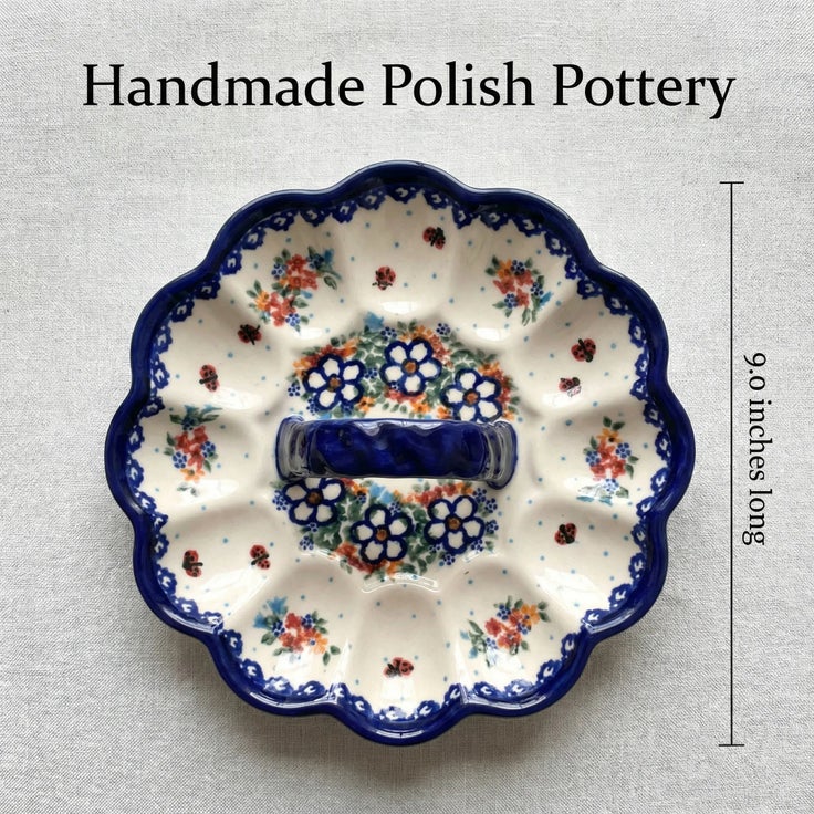 Detail image of Vena Scarlett Dining Accessories — Polish Pottery