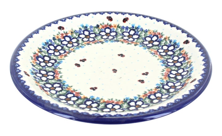 Vena Scarlett Dining Plates & Bowls — Polish Pottery
