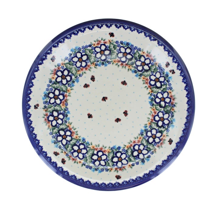 Vena Scarlett Dining Plates & Bowls — Polish Pottery