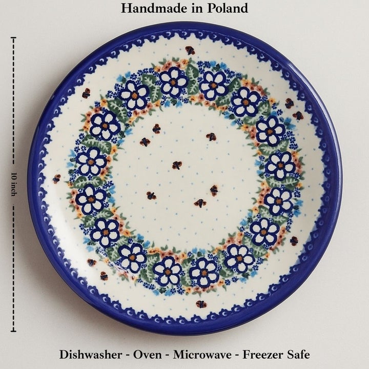 Vena Scarlett Dining Plates & Bowls — Polish Pottery