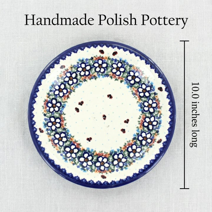Vena Scarlett Dining Plates & Bowls — Polish Pottery