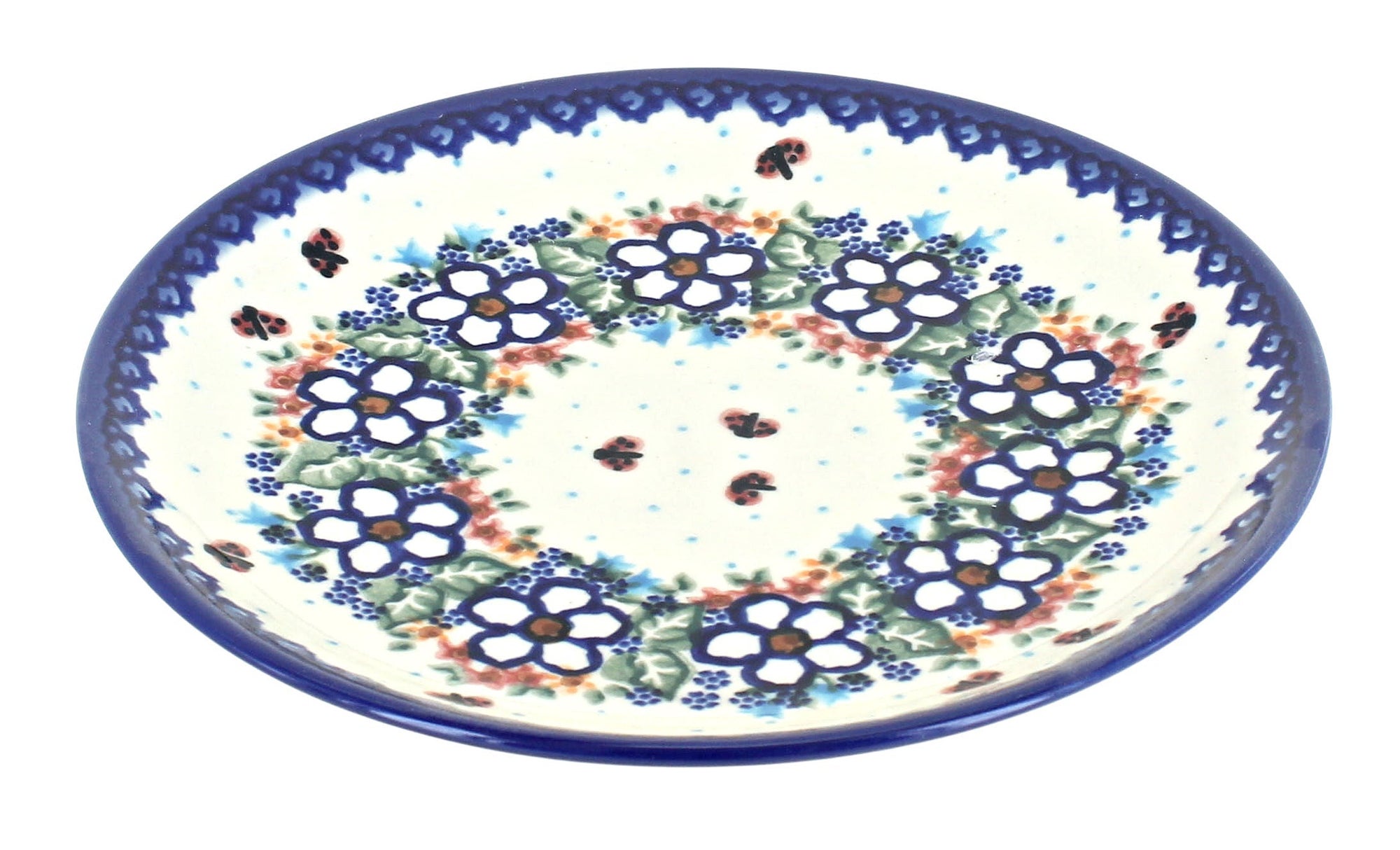 Vena Scarlett Dining Plates & Bowls — Polish Pottery