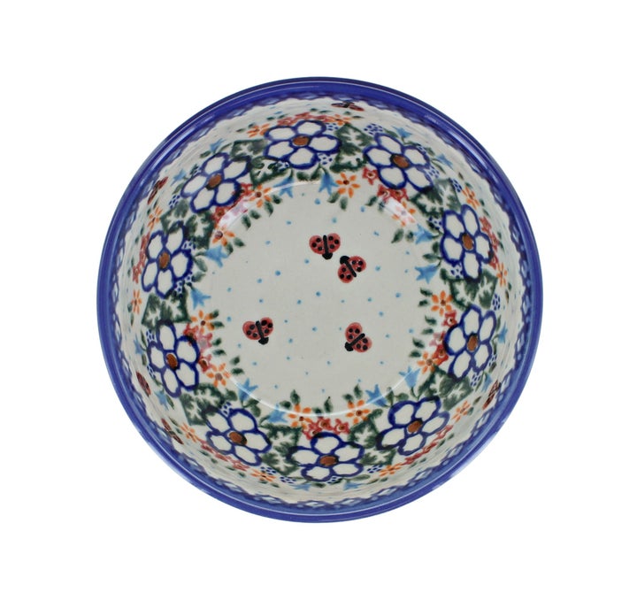 Vena Scarlett Dining Plates & Bowls — Polish Pottery