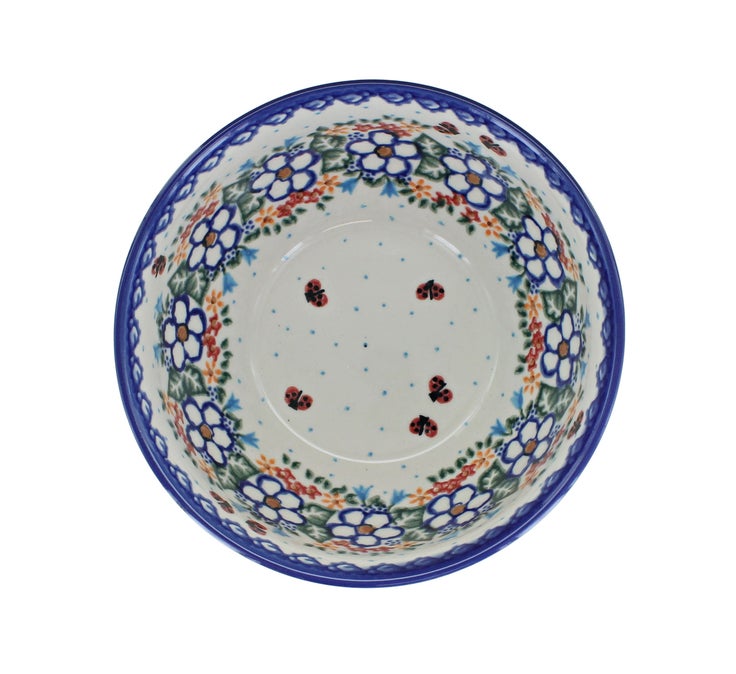 Detail image of Vena Scarlett Dining Plates & Bowls — Polish Pottery