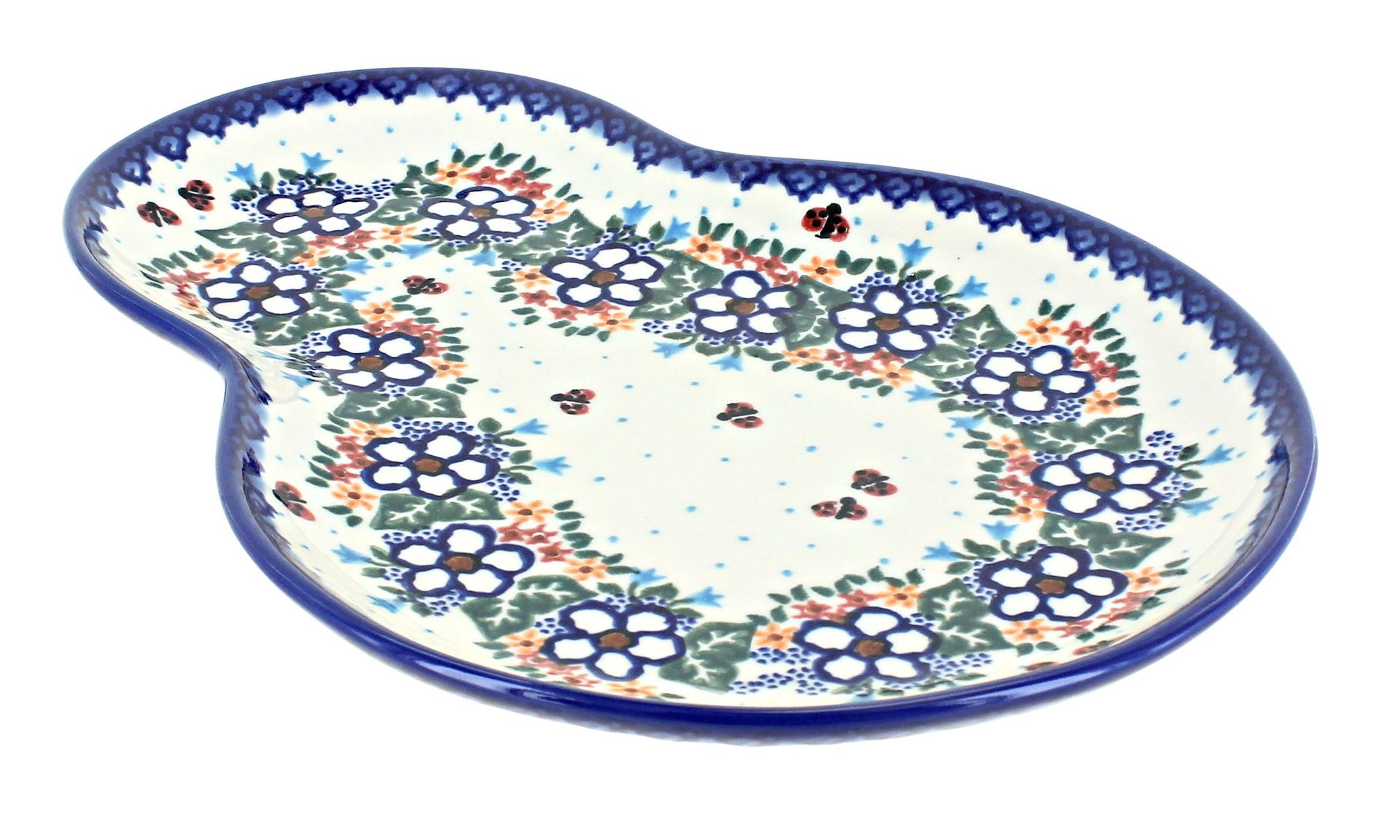 Vena Scarlett Dining Plates & Bowls — Polish Pottery