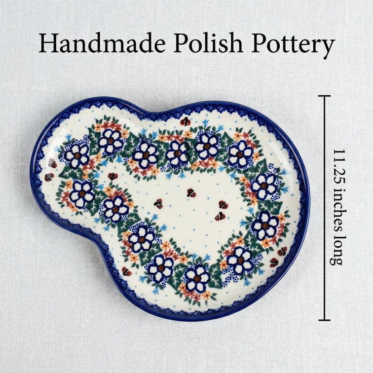 Detail image of Vena Scarlett Dining Plates & Bowls — Polish Pottery