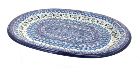 Vena Savannah Large Serving Piece — Polish Pottery