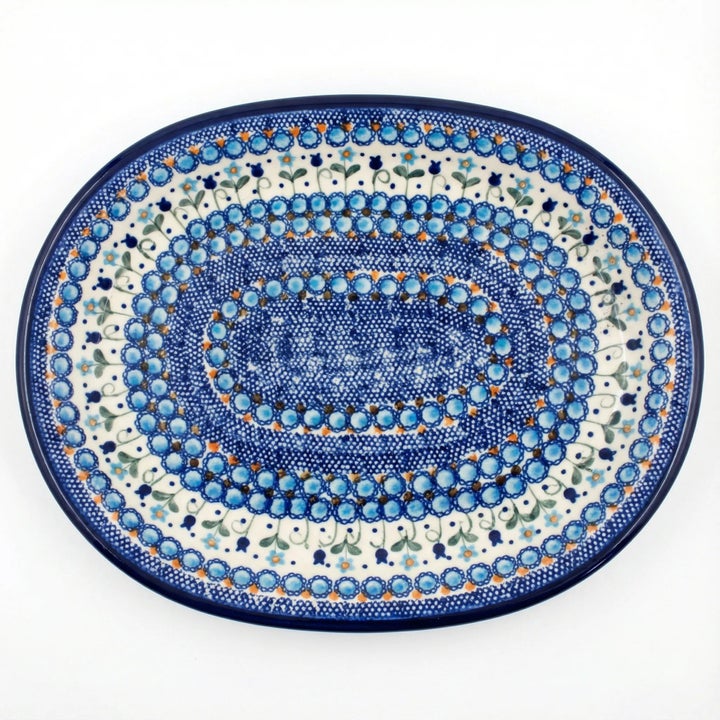 Vena Savannah Large Serving Piece — Polish Pottery