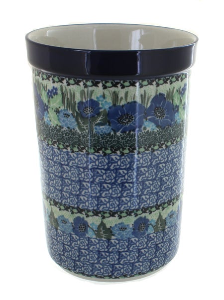 Ceramika Artystyczna Sapphire Fields Counter Storage — Polish Pottery