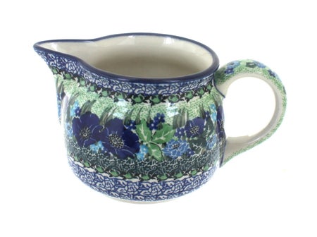 Ceramika Artystyczna Sapphire Fields Pitcher — Polish Pottery