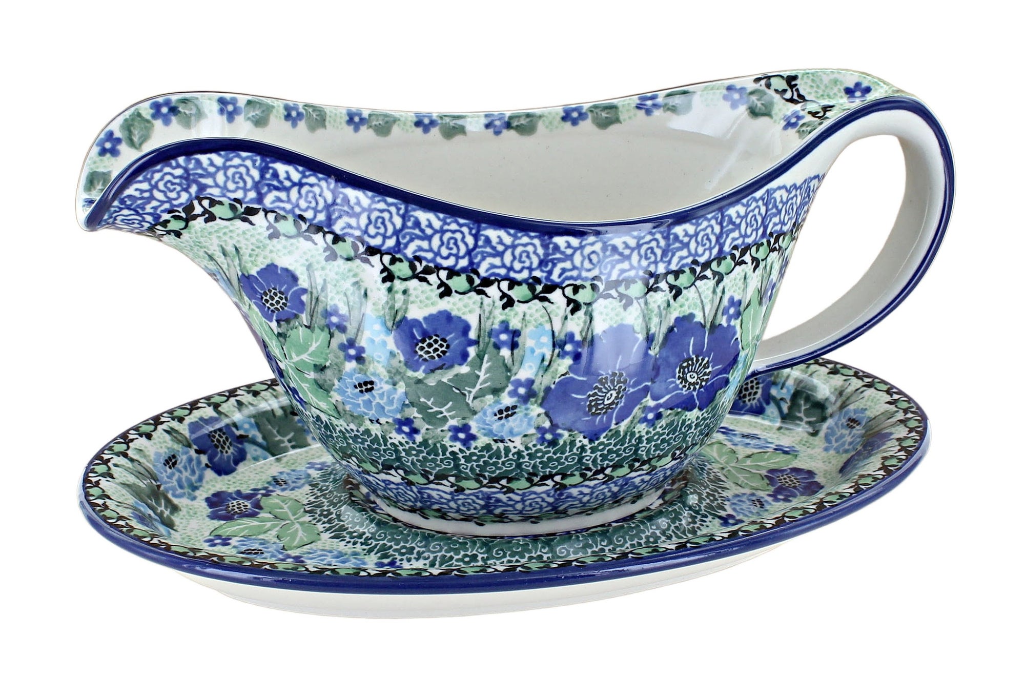 Ceramika Artystyczna Sapphire Fields Dining Accessories — Polish Pottery
