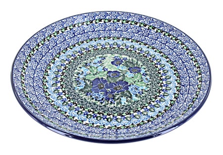 Ceramika Artystyczna Sapphire Fields Dining Plates & Bowls — Polish Pottery