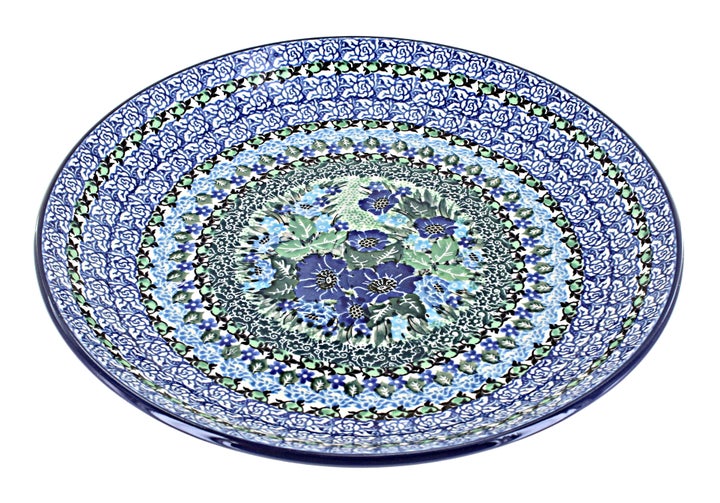 Ceramika Artystyczna Sapphire Fields Dining Plates & Bowls — Polish Pottery