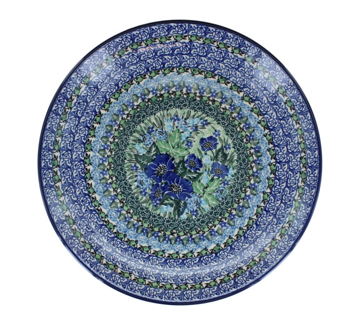 Detail image of Ceramika Artystyczna Sapphire Fields Dining Plates & Bowls — Polish Pottery
