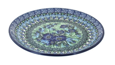 Ceramika Artystyczna Sapphire Fields Dining Plates & Bowls — Polish Pottery