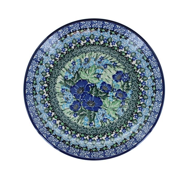 Ceramika Artystyczna Sapphire Fields Dining Plates & Bowls — Polish Pottery