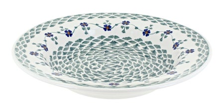Manufaktura Sage Floral Dining Plates & Bowls — Polish Pottery