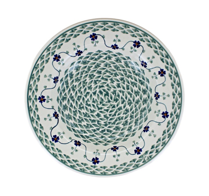 Manufaktura Sage Floral Dining Plates & Bowls — Polish Pottery