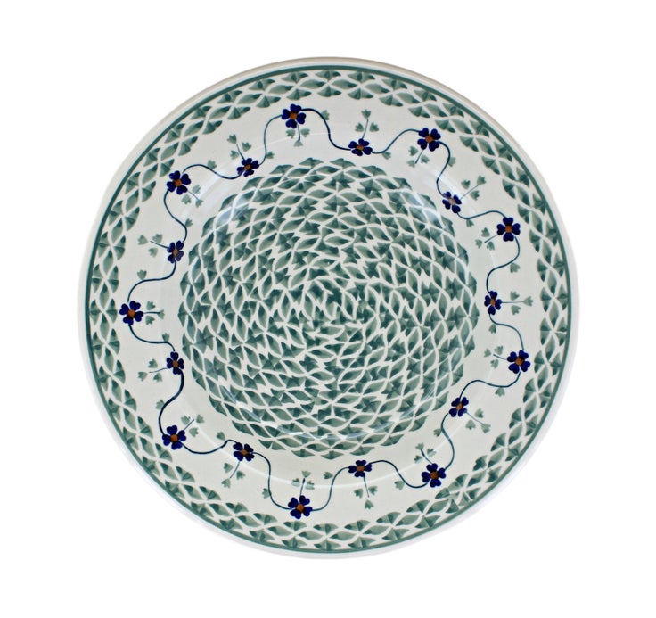 Detail image of Manufaktura Sage Floral Dining Plates & Bowls — Polish Pottery