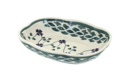 Manufaktura Sage Floral Bathroom Accessories — Polish Pottery