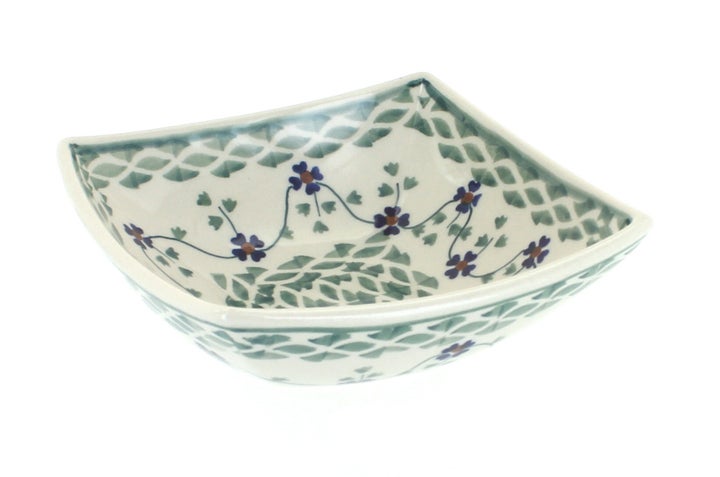 Manufaktura Sage Floral Petite Bowl/Dish — Polish Pottery