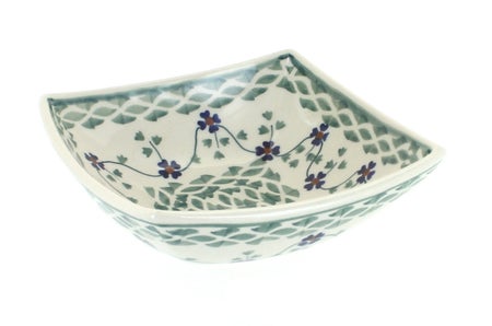 Manufaktura Sage Floral Petite Bowl/Dish — Polish Pottery