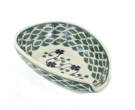 Manufaktura Sage Floral Countertop Accessories — Polish Pottery