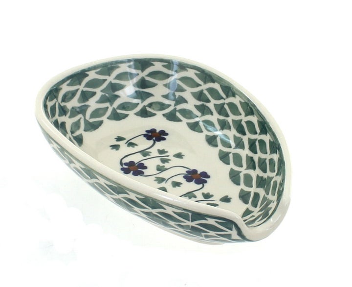 Manufaktura Sage Floral Countertop Accessories — Polish Pottery