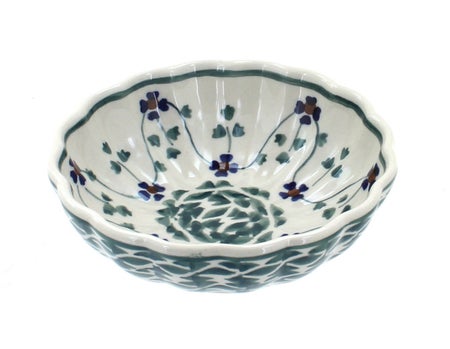 Manufaktura Sage Floral Petite Bowl/Dish — Polish Pottery