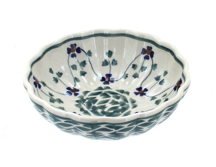 Manufaktura Sage Floral Petite Bowl/Dish — Polish Pottery