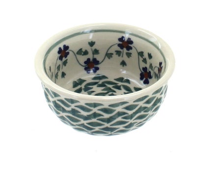 Manufaktura Sage Floral Petite Bowl/Dish — Polish Pottery