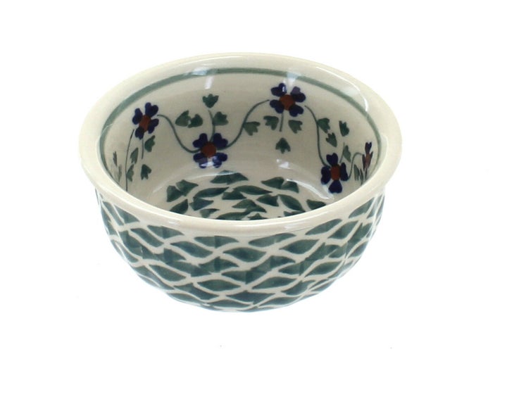 Manufaktura Sage Floral Petite Bowl/Dish — Polish Pottery