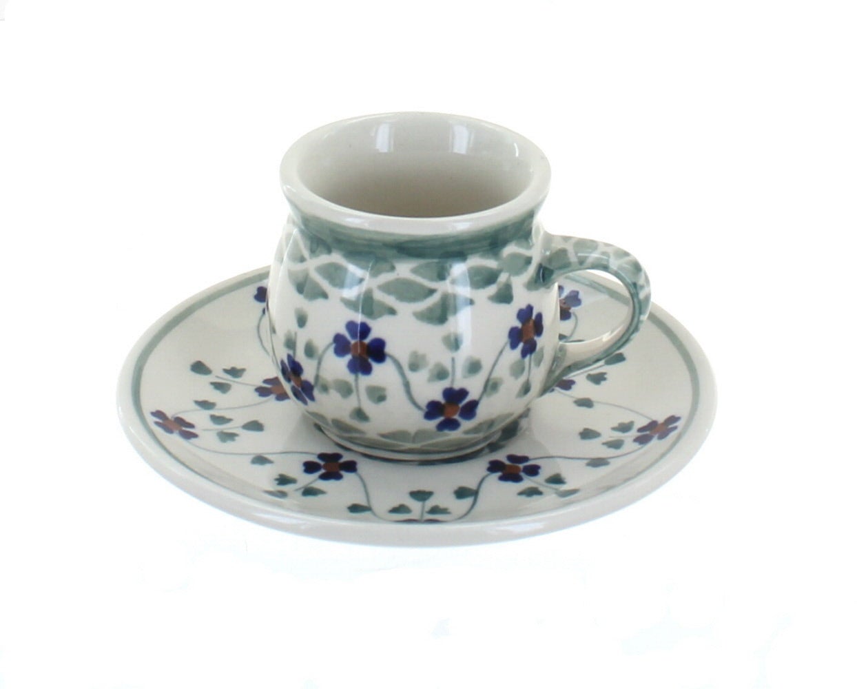 Manufaktura Sage Floral Coffee & Tea Accessories — Polish Pottery
