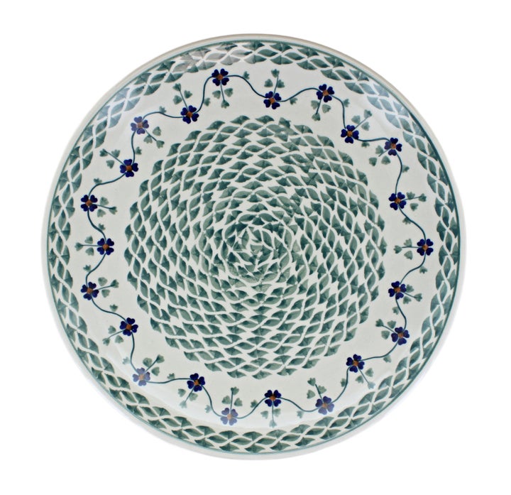 Manufaktura Sage Floral Dining Plates & Bowls — Polish Pottery