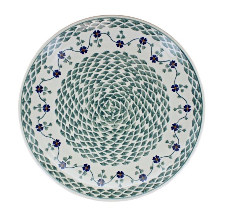 Detail image of Manufaktura Sage Floral Dining Plates & Bowls — Polish Pottery
