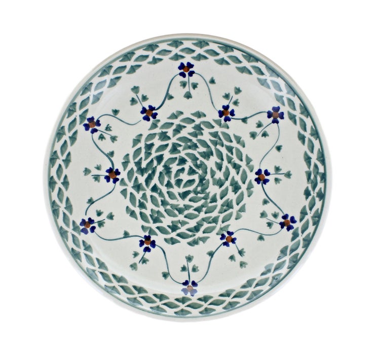 Detail image of Manufaktura Sage Floral Dining Plates & Bowls — Polish Pottery