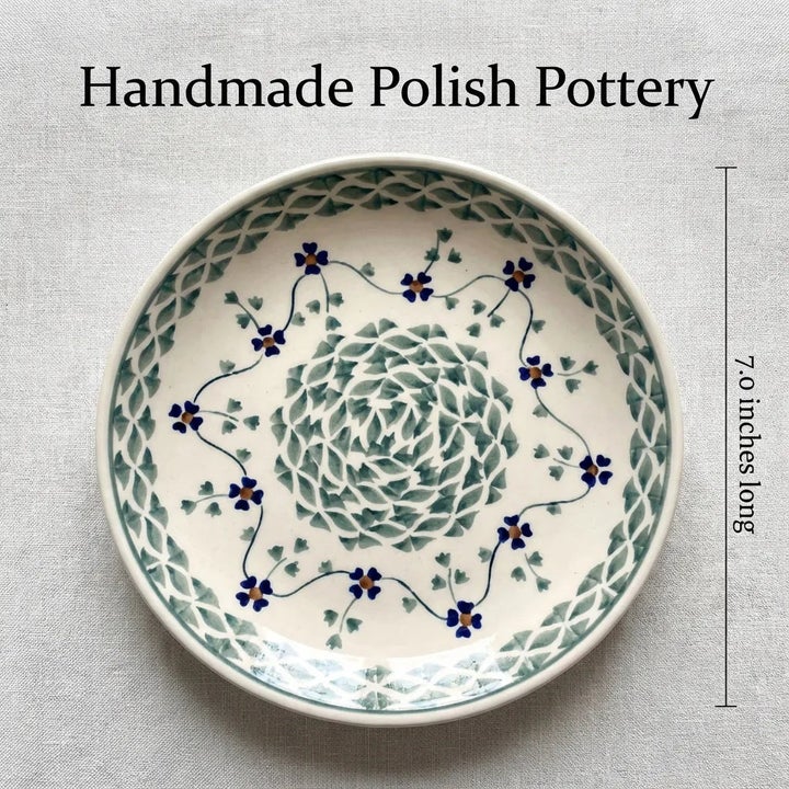 Manufaktura Sage Floral Dining Plates & Bowls — Polish Pottery