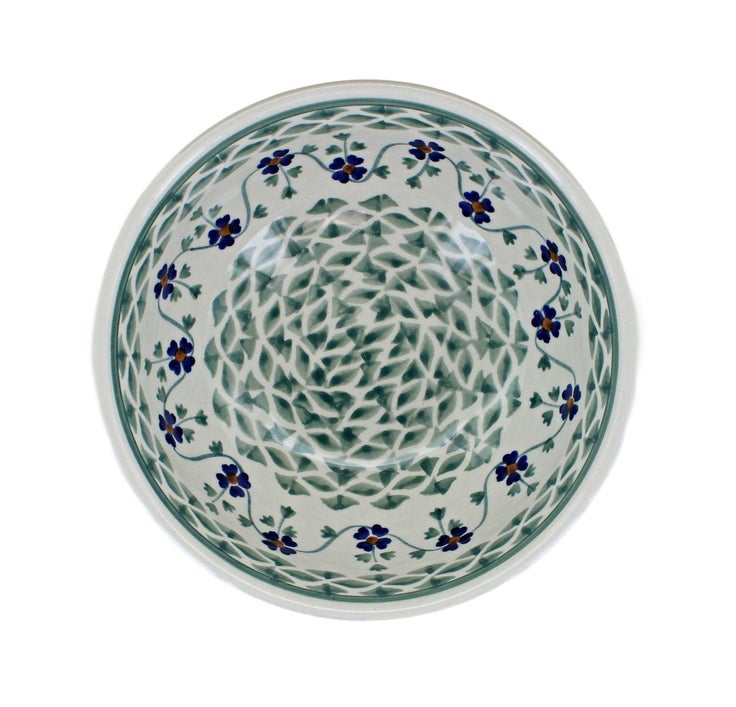 Detail image of Manufaktura Sage Floral Dining Plates & Bowls — Polish Pottery