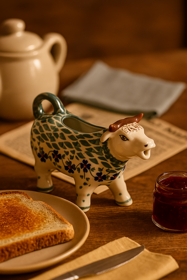 Detail image of Manufaktura Sage Floral Coffee & Tea Accessories — Polish Pottery
