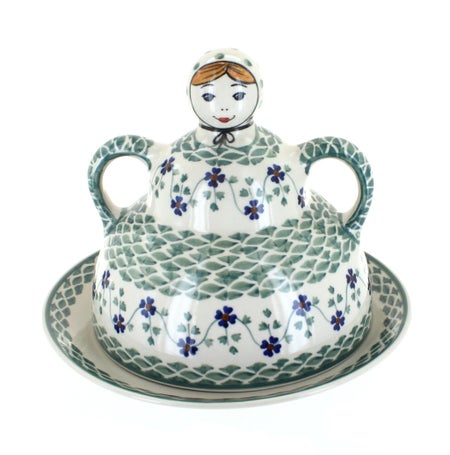 Manufaktura Sage Floral Countertop Accessories — Polish Pottery