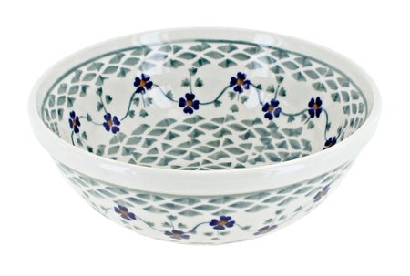 Manufaktura Sage Floral Dining Plates & Bowls — Polish Pottery