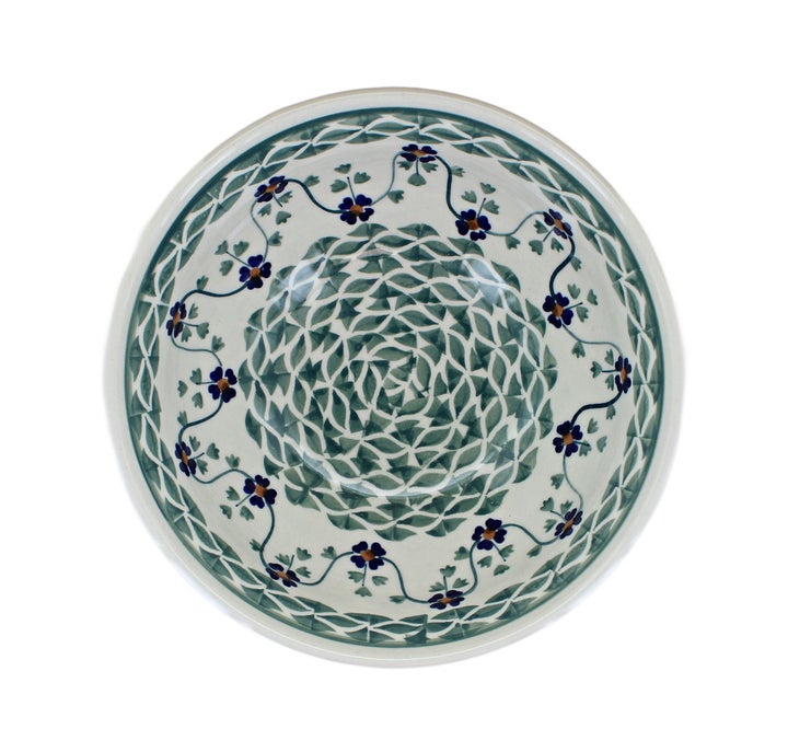 Manufaktura Sage Floral Dining Plates & Bowls — Polish Pottery