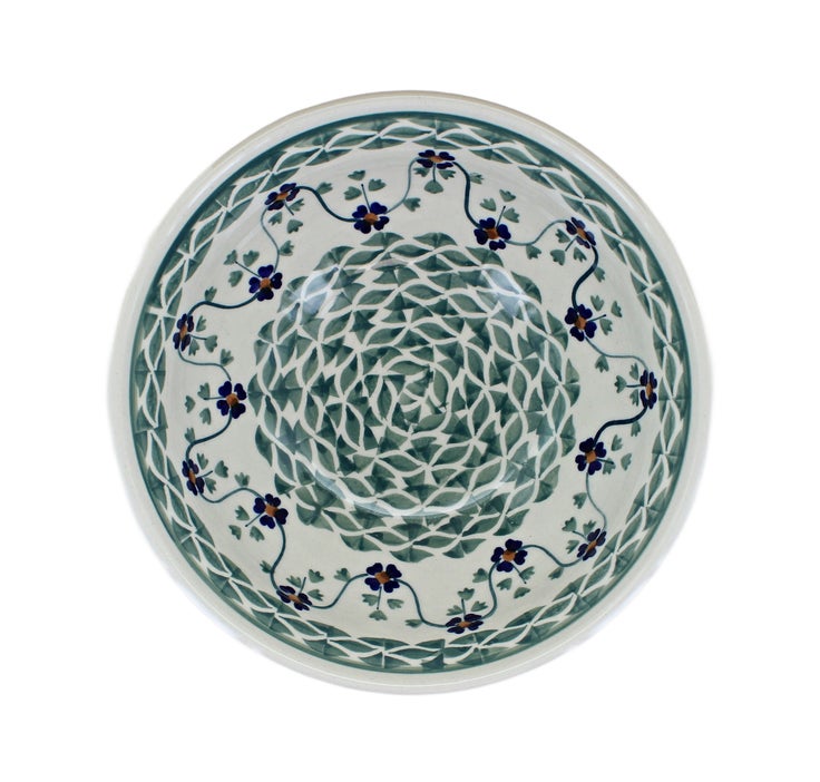 Detail image of Manufaktura Sage Floral Dining Plates & Bowls — Polish Pottery