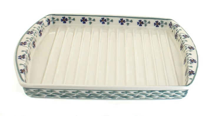 Manufaktura Sage Floral Specialty Bakeware — Polish Pottery