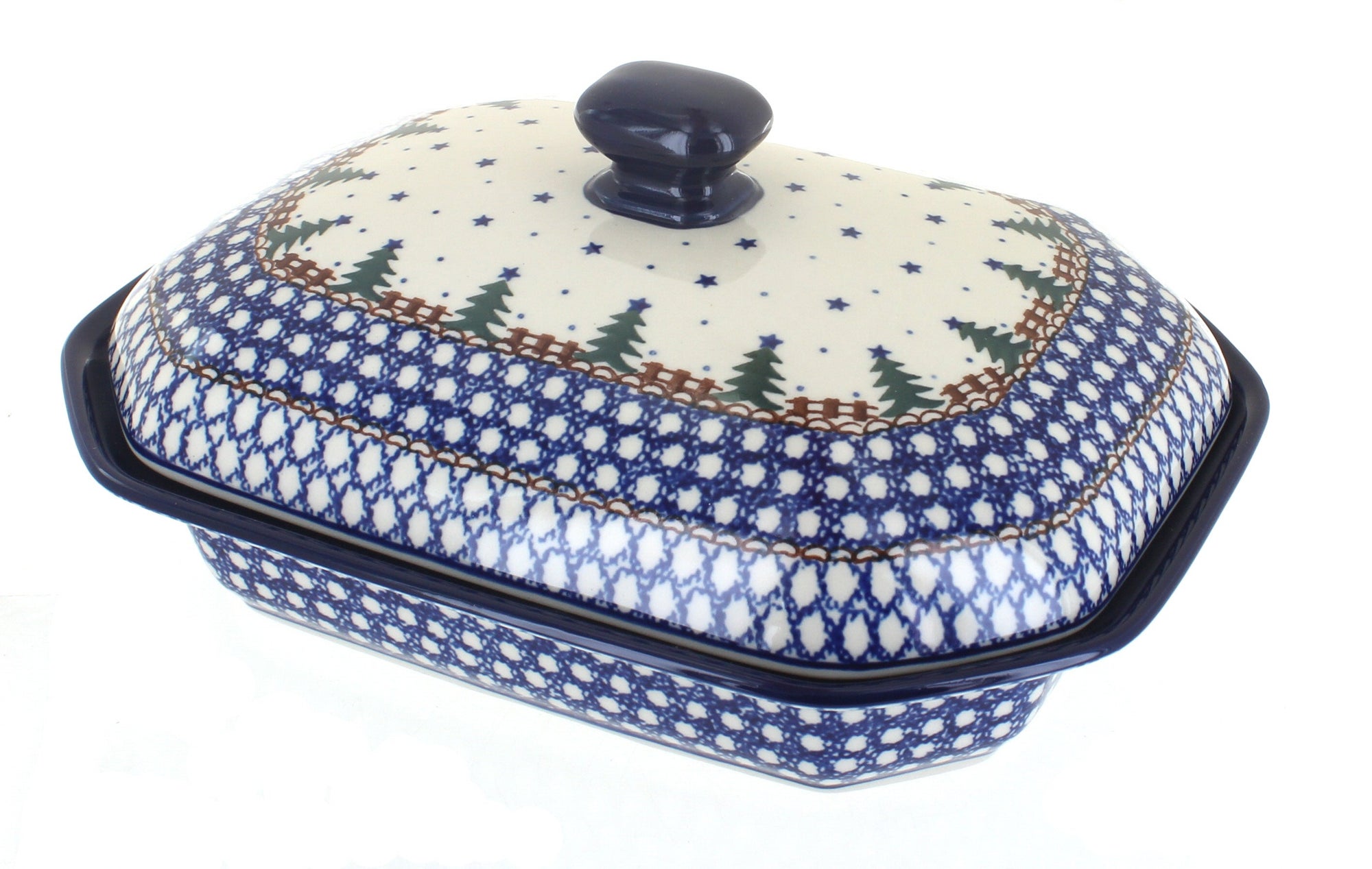 Ceramika Artystyczna Rustic Pines Medium Bakeware — Polish Pottery